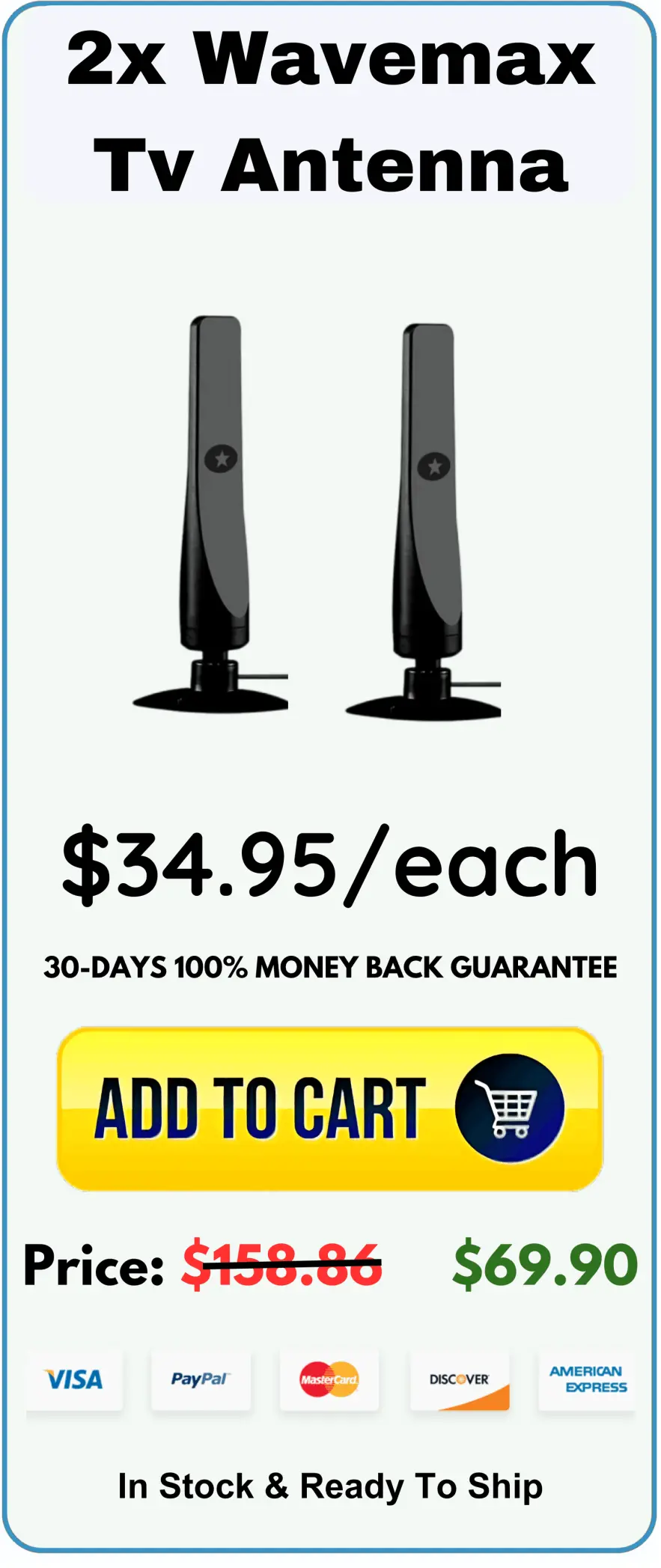 WaveMax Antenna Price 3-Pack Bundle USA