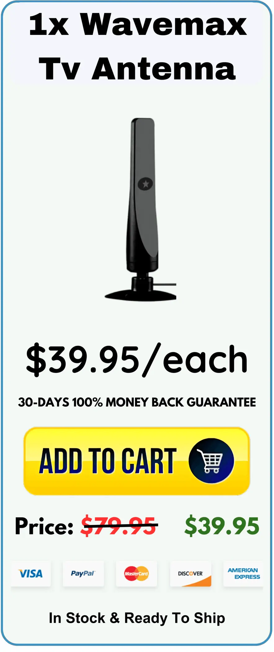 WaveMax Antenna Price Single Unit USA